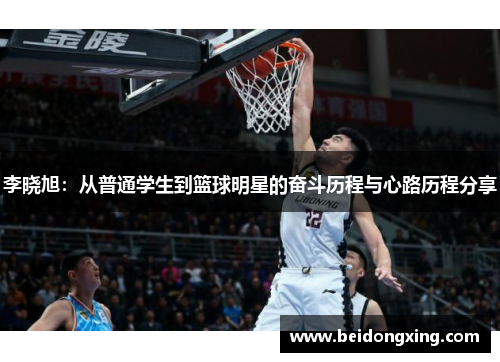 李晓旭：从普通学生到篮球明星的奋斗历程与心路历程分享